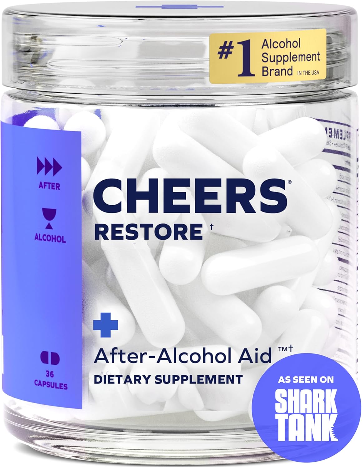 Liver Support Supplement with DHM and L-Cysteine for Hangover Relief and Recovery - 12 Doses