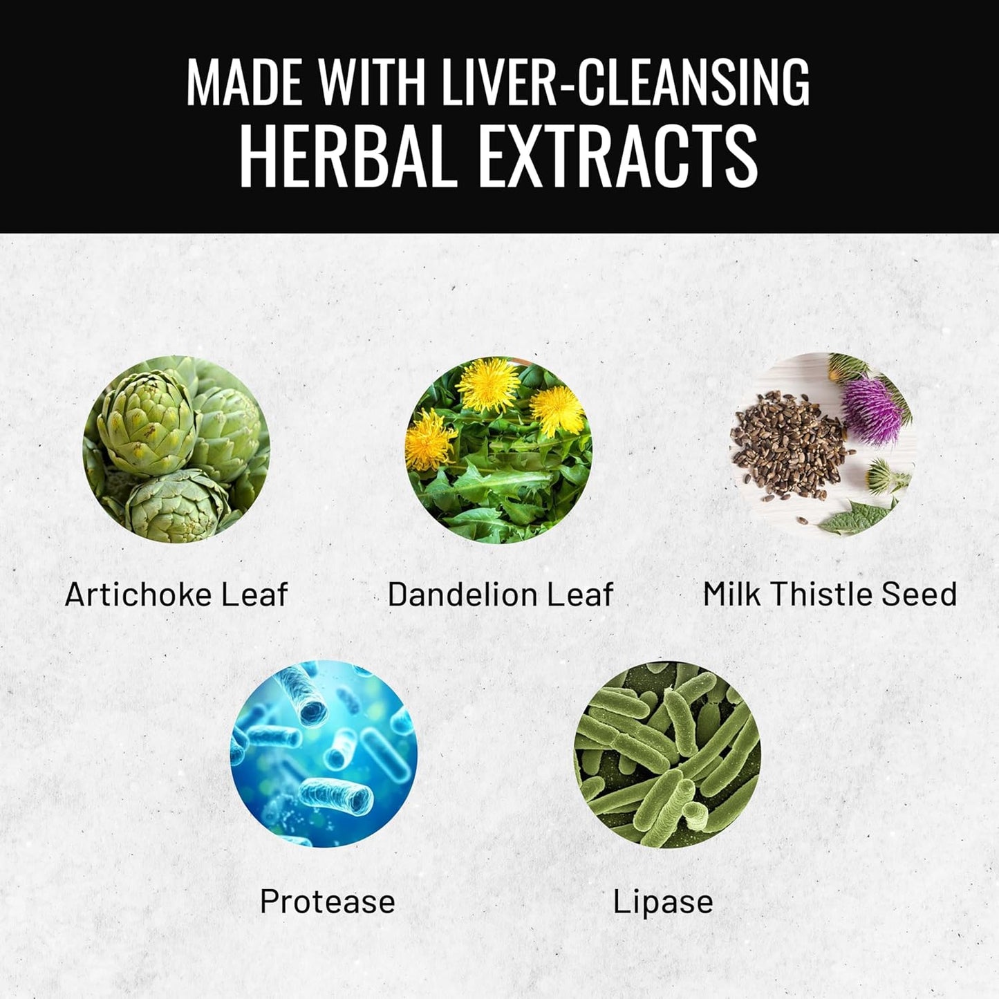 Liver Support Supplement with Solarplast, Artichoke Leaf & Milk Thistle for Detox - Boost Metabolism & Immune Response - 60 Capsules