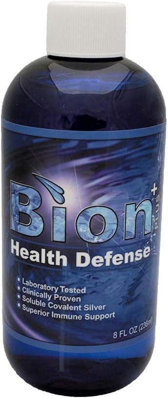 Living Foods USA Bion SS Health Defense Silver Hydrosol with Ozone - 8 Fl Oz