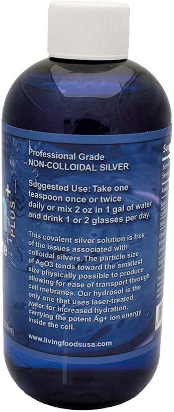Living Foods USA Bion SS Health Defense Silver Hydrosol with Ozone - 8 Fl Oz