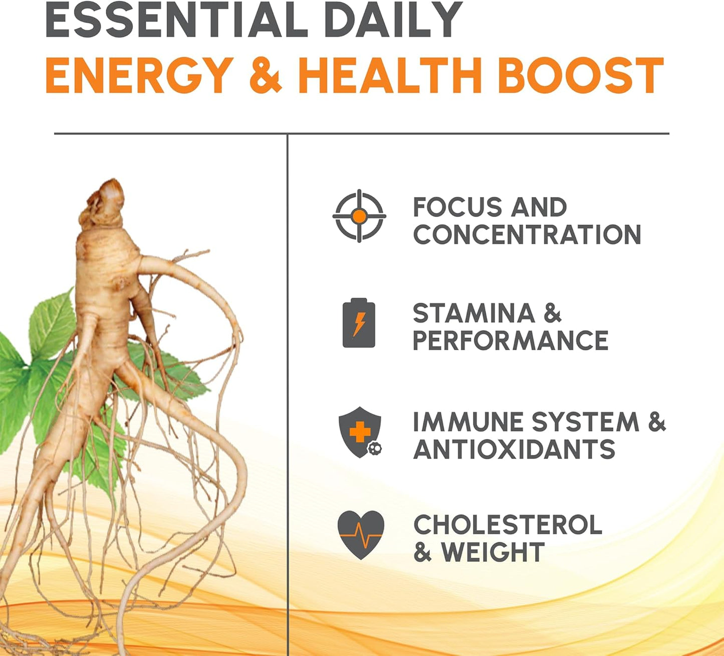 LivNu Premium Korean Black Panax Ginseng Capsules - High Ginsenosides for Energy, Focus, Performance, Stamina, and Immune Support - Vegan Formula