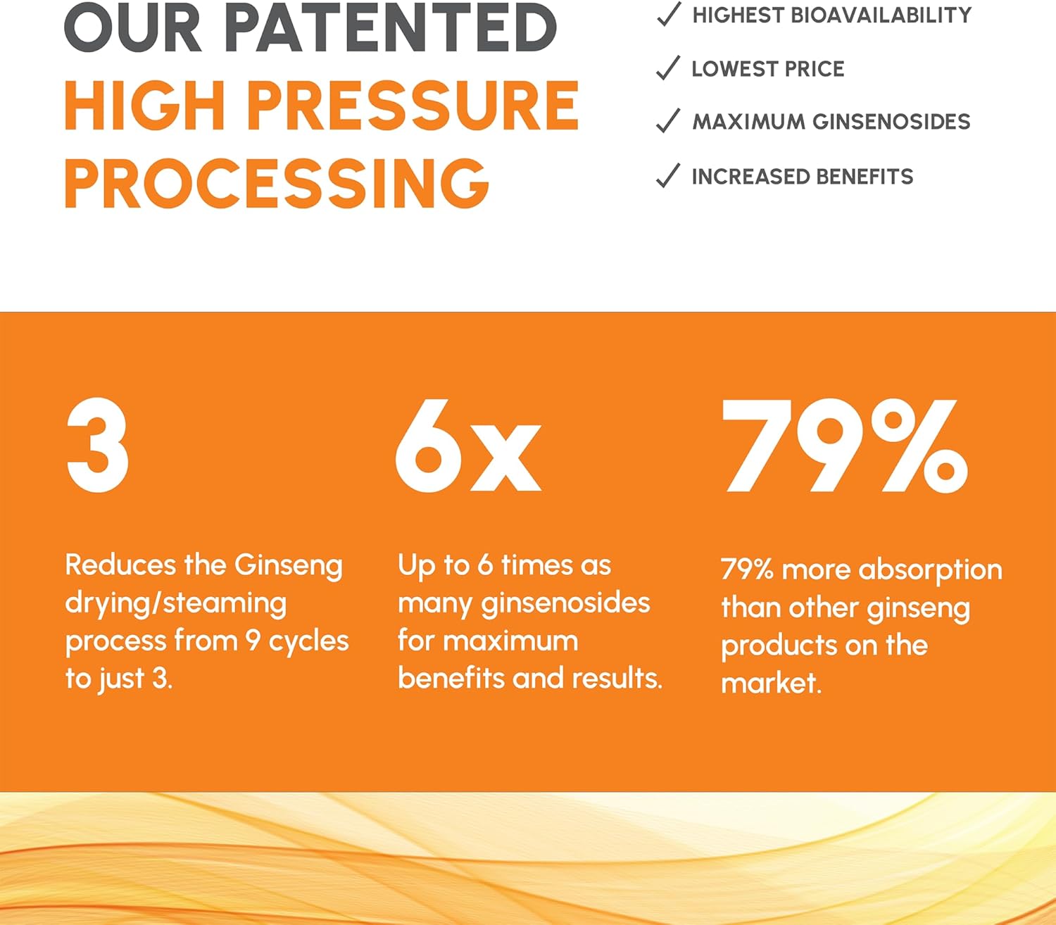 LivNu Premium Korean Black Panax Ginseng Capsules - High Ginsenosides for Energy, Focus, Performance, Stamina, and Immune Support - Vegan Formula