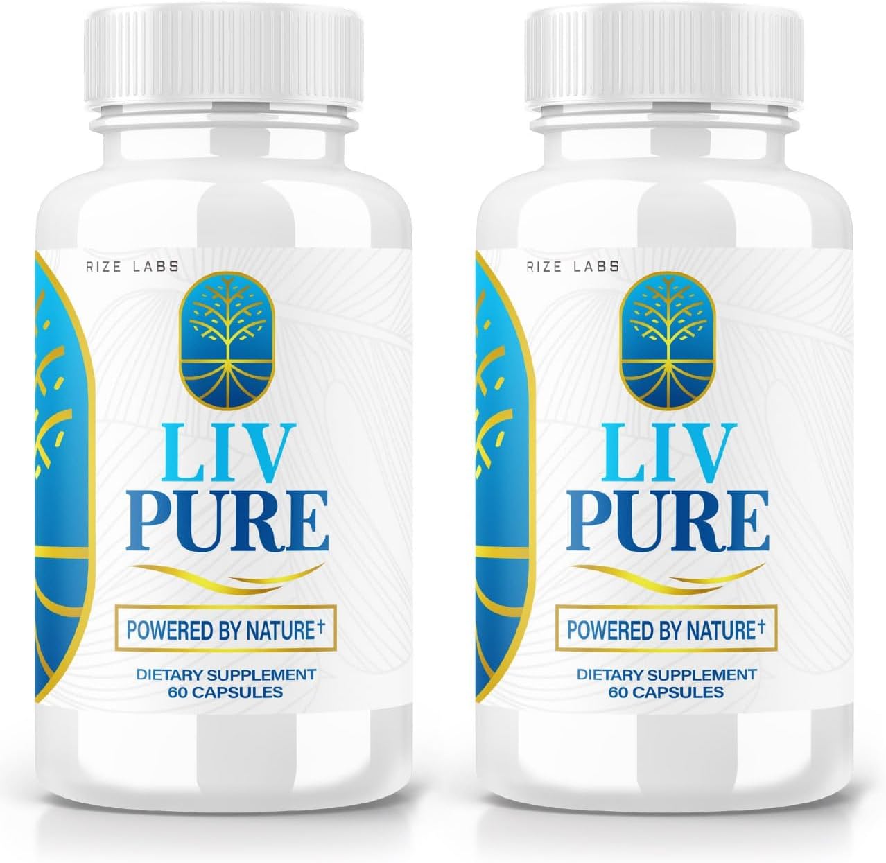 LivPure Liver Support Dietary Supplement - Advanced Formula for Liver Function - Vegan Capsules for Extra Strength Liver Support (120 Count)