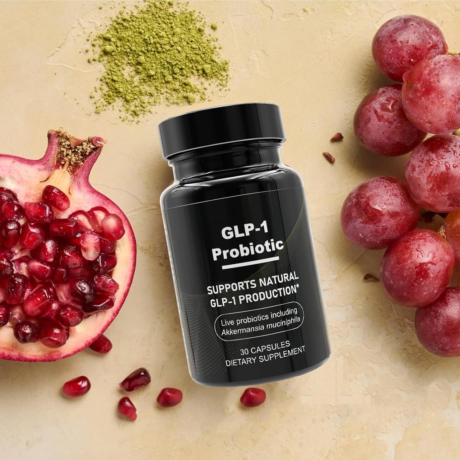 LMUWECNO GLP-1 Probiotic - 500M AFU Multi-Strain Probiotic for Appetite Control & Gut Health, Delayed Release Formula, Third-Party Tested - Men & Women