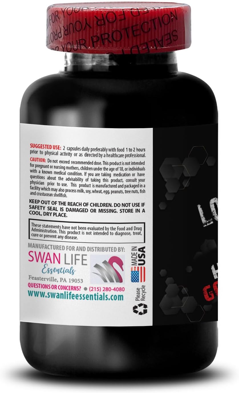 Longjack Size Up Male Enhancement Formula with Tongkat Ali for Men 400mg - 2 Bottles 120 Cap - Boost Size and Length with VIP Supplements