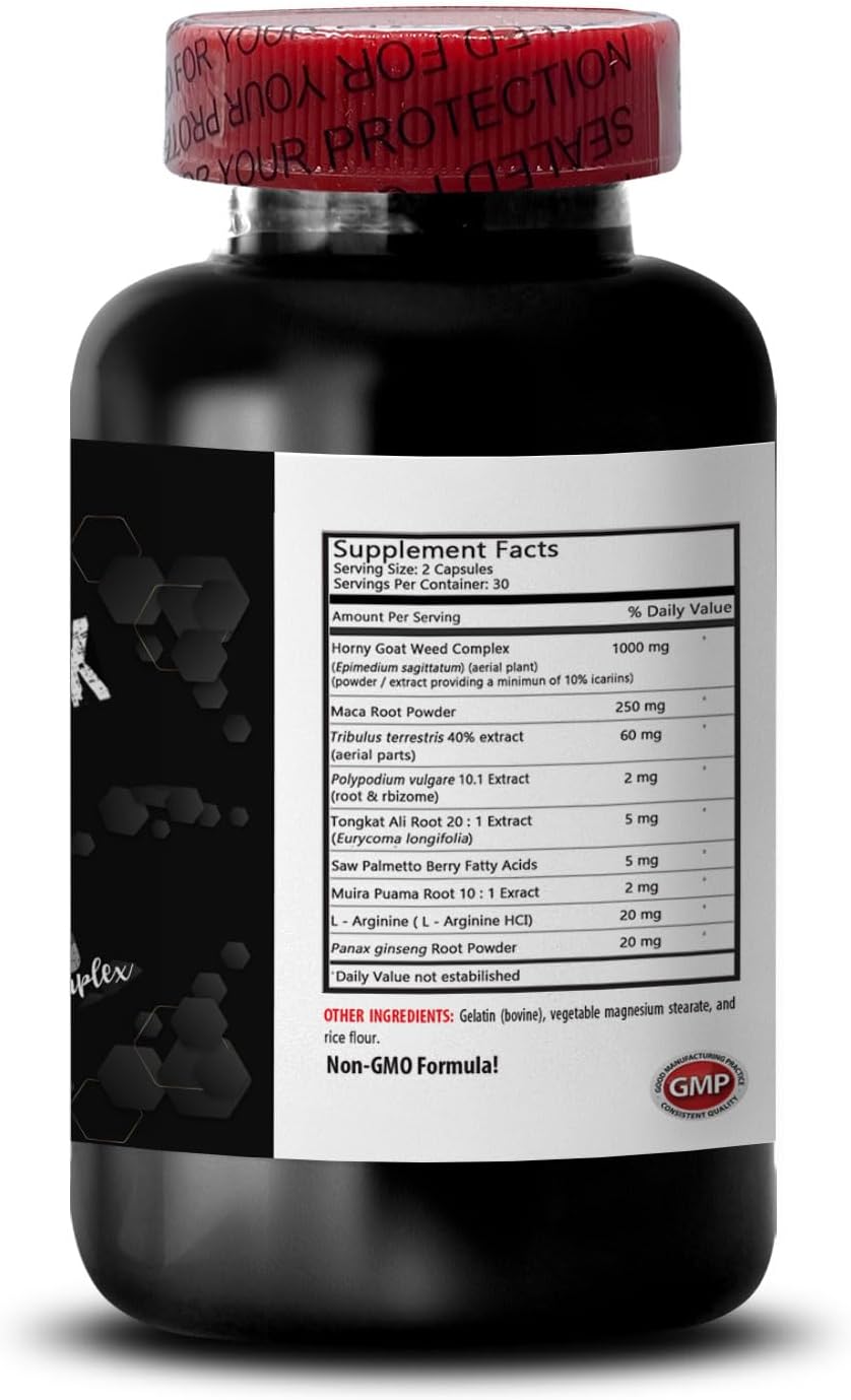 Longjack Size Up Male Enhancement Formula with Tongkat Ali for Men 400mg - 2 Bottles 120 Cap - Boost Size and Length with VIP Supplements