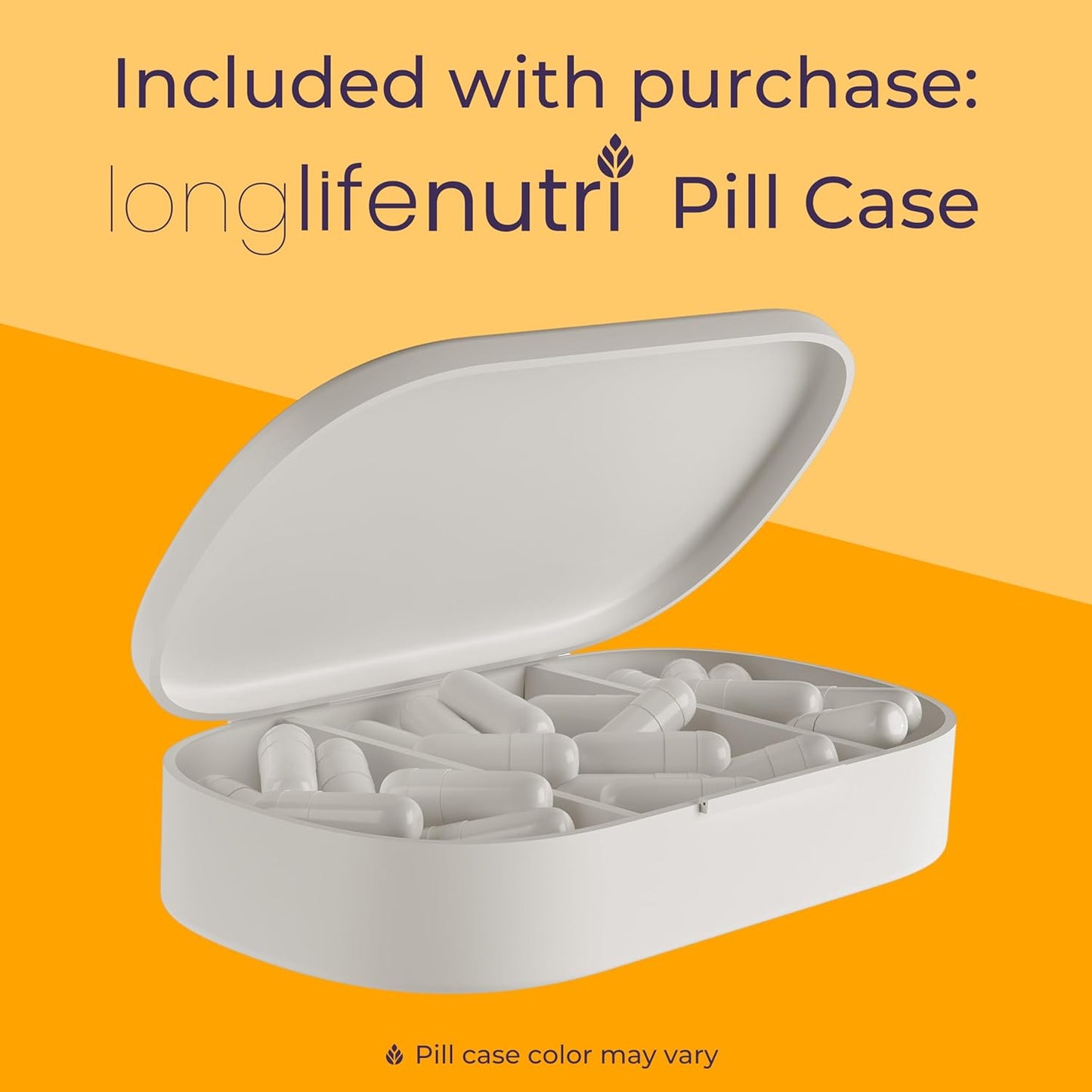 LongLifeNutri Vitamin K2 MK-7 100mcg Capsules - Bone and Circulation Support, 120 Vegetarian Capsules, 4-Month Supply, Lab Tested, USA Made, Non-GMO