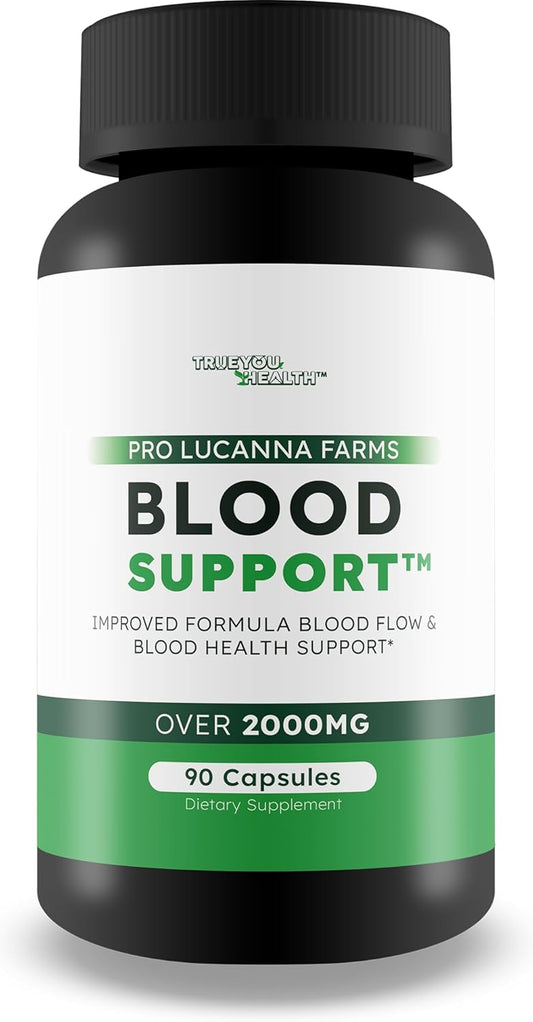 Lucanna Farms Blood Support - Advanced Formula for Blood Flow & Sugar Health