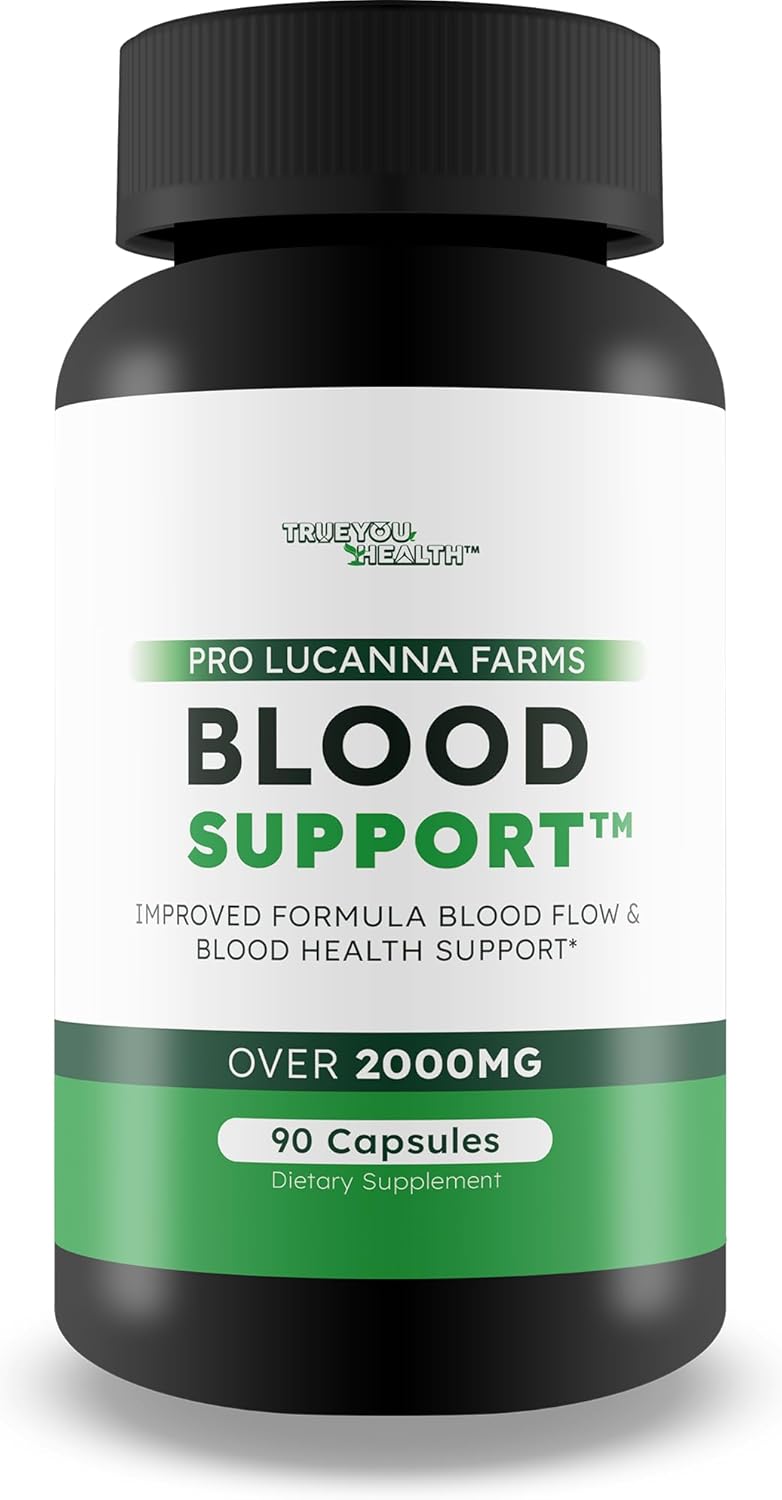 Lucanna Farms Blood Support - Advanced Formula for Blood Flow & Sugar Health