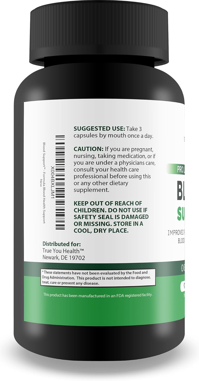 Lucanna Farms Blood Support - Advanced Formula for Blood Flow & Sugar Health