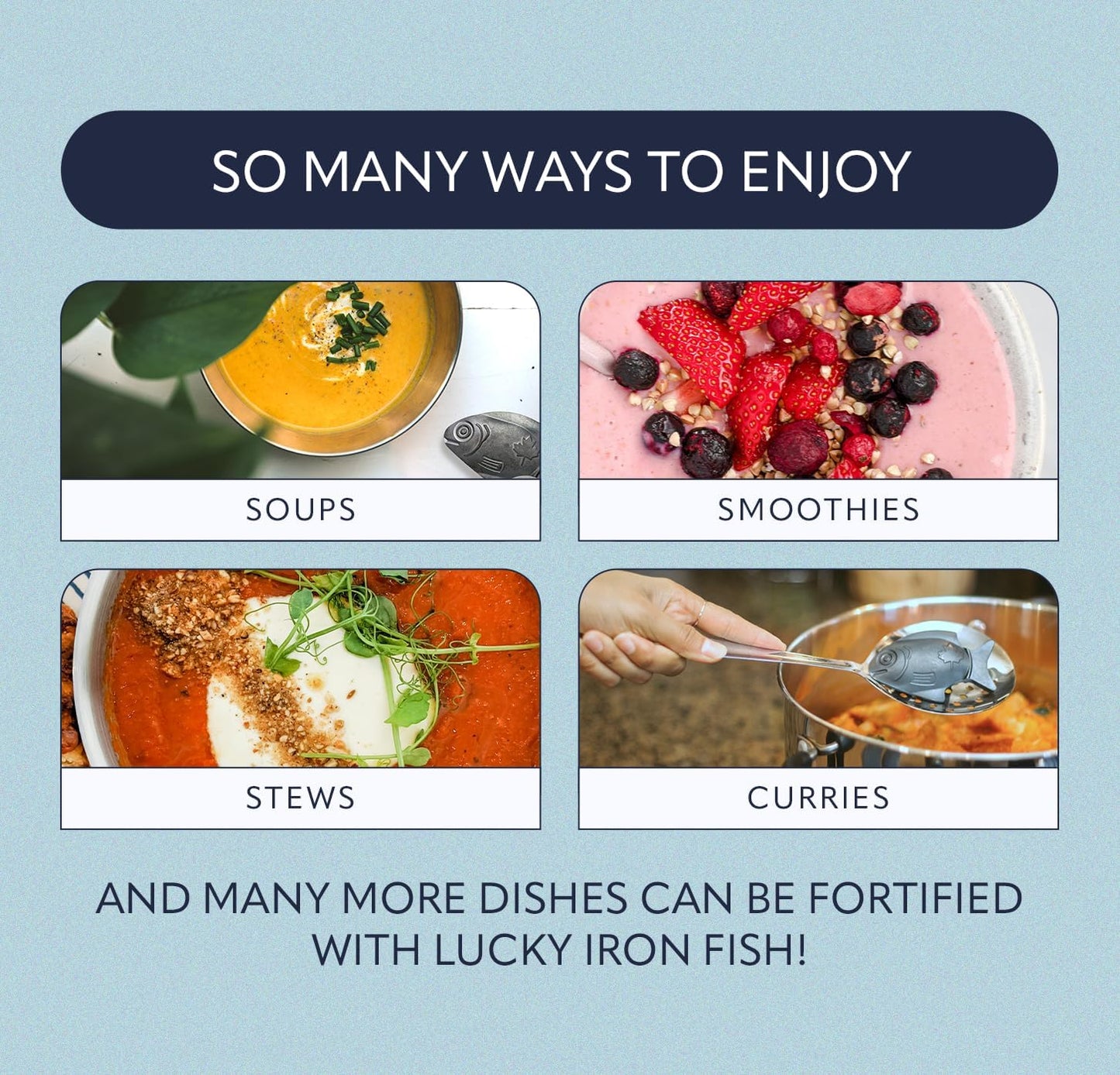 Lucky Iron Fish ®: Natural Iron Supplement for Deficiency. No Side Effects, 5 Year Supply.
