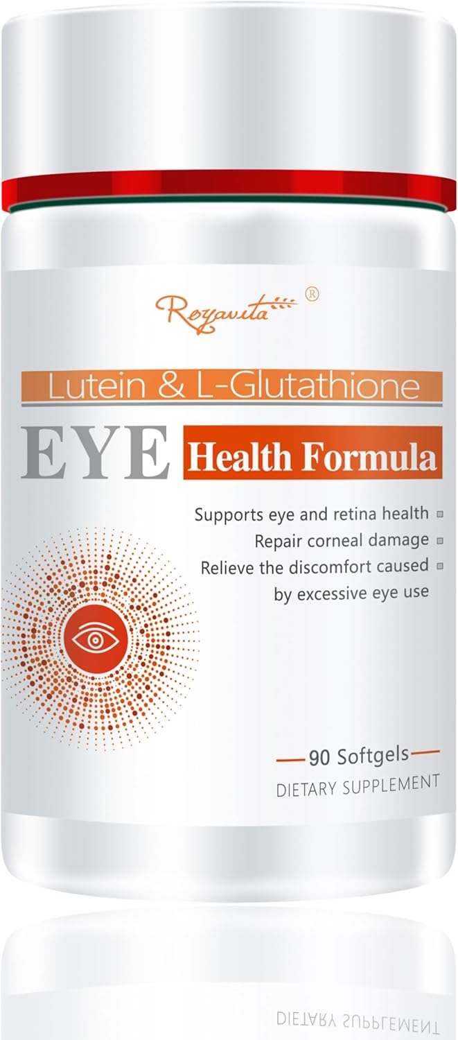 Lutein Capsules for Eye Health - Resists Blue & Violet Light, Supports Retina & Macular Area - 30 Capsules