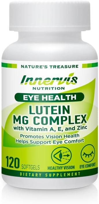 Lutein Magnesium Complex Softgels for Eye Health and Comfort - Antioxidant Supplement