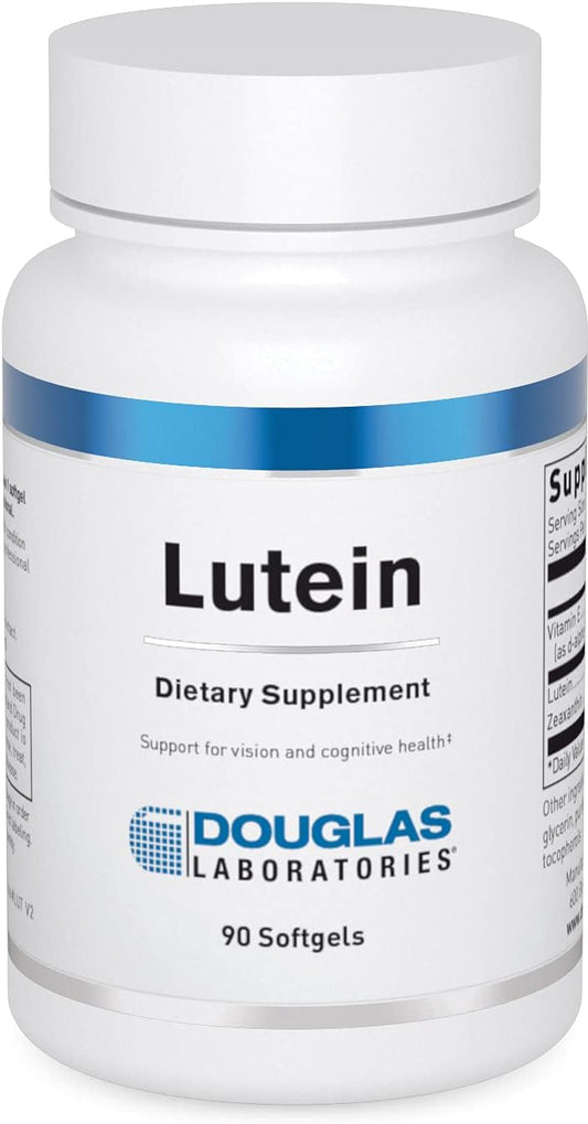 Lutein with Zeaxanthin for Vision 6 mg Softgels - 90 Count by Douglas Laboratories