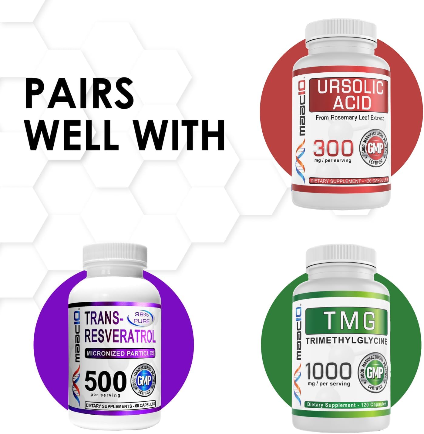 MAAC10 NADH and CoQ10 Chewable Tablets for Energy and Focus - 60 Tablets (2 per Serving)