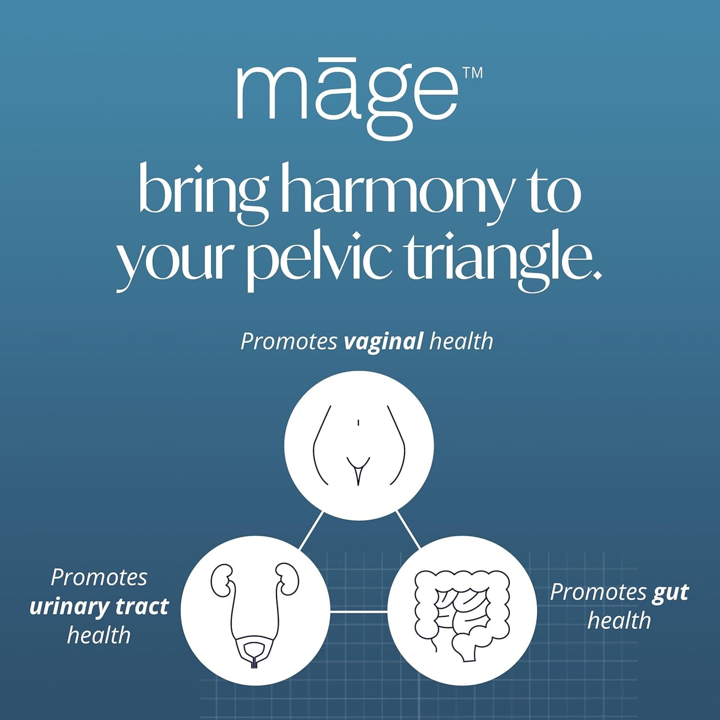 MAGE Solv Wellness Māge Probiotic for Women, Daily Prebiotic & Probiotics Blend, Supports Digestive & Vaginal Health, 30 Capsules