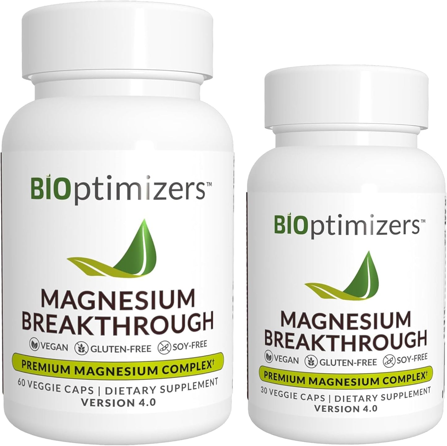 Magnesium Breakthrough Supplement 4.0 - 7 Forms of Magnesium for Natural Sleep and Brain Health - 90 Capsules