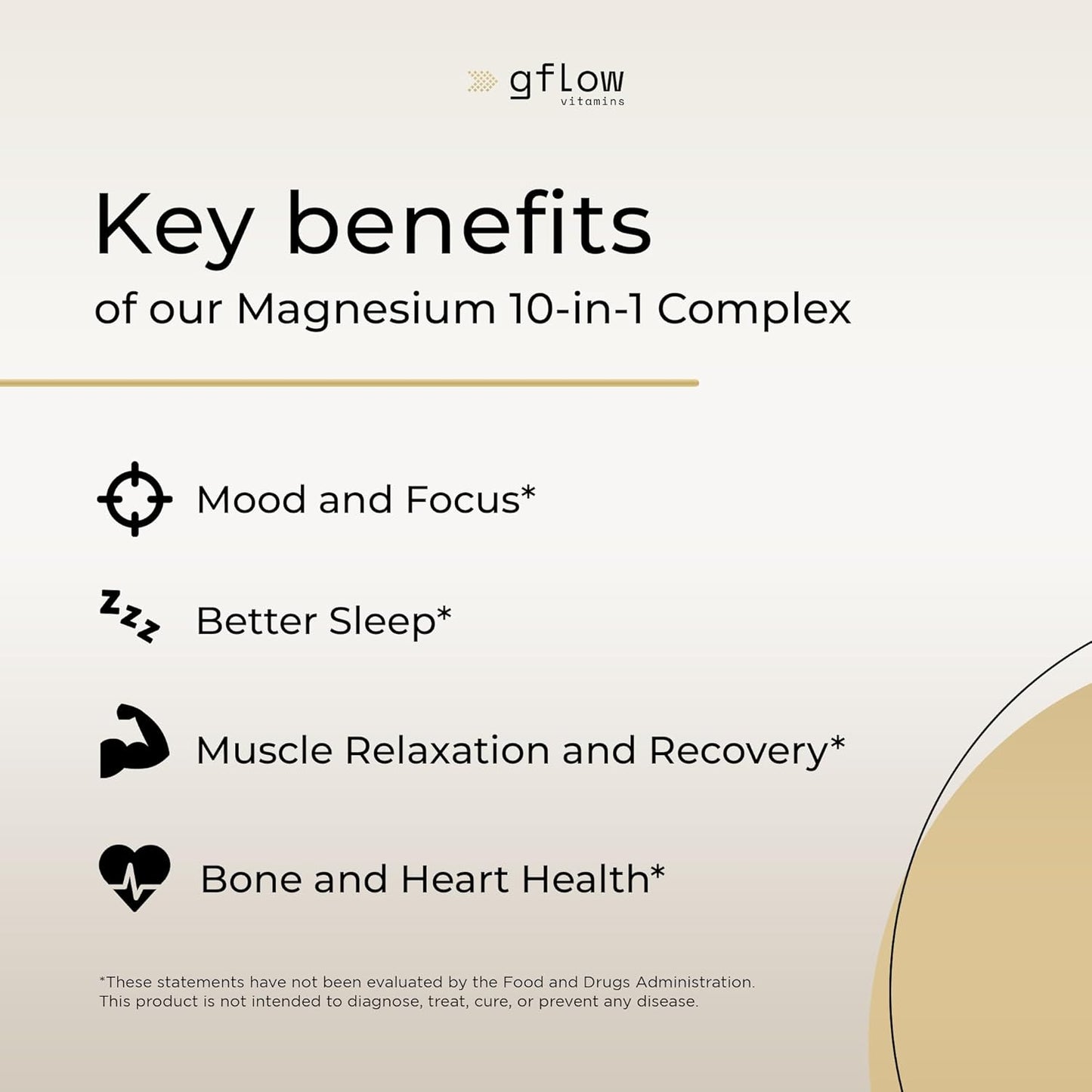 Magnesium Complex with Glycinate, L-Threonate, and B Vitamins for Enhanced Absorption and Wellness