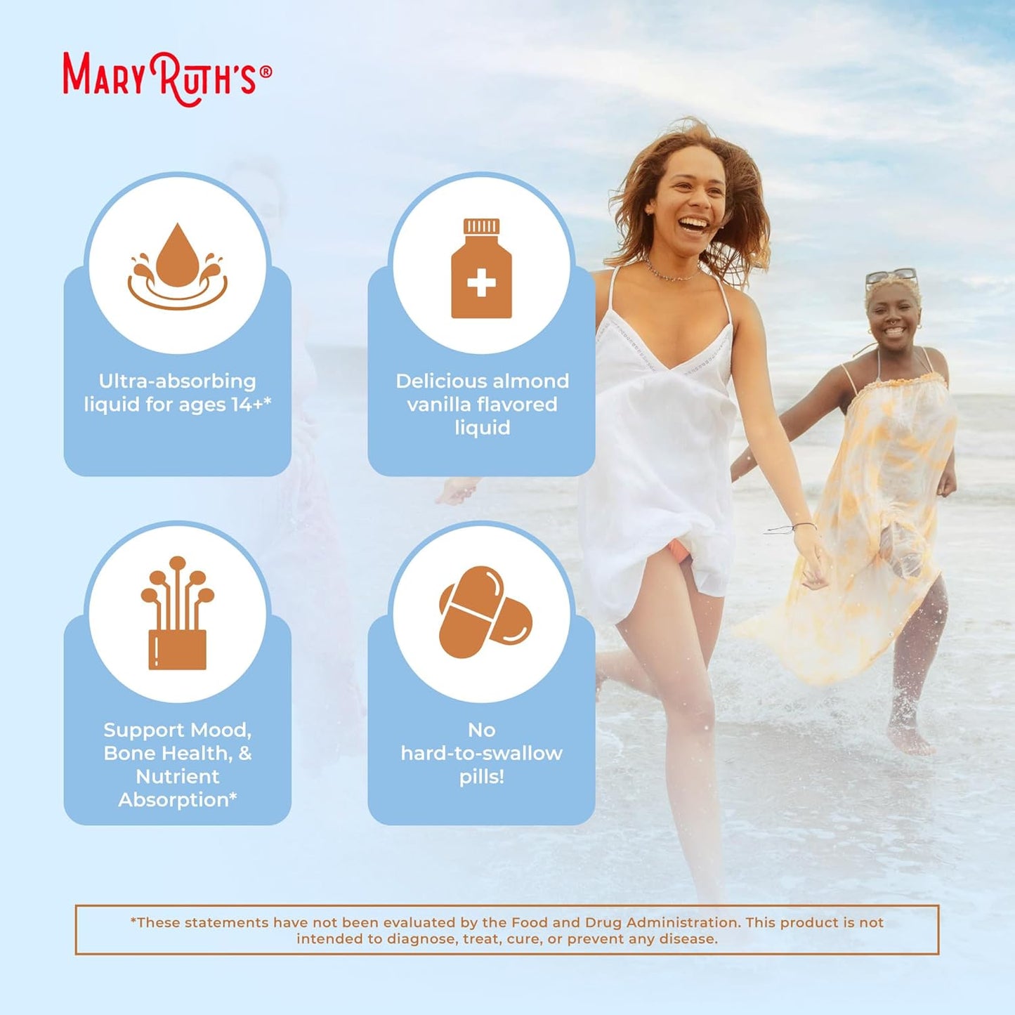 Magnesium Liposomal Supplement for Muscle, Bone, and Mood Support - Vegan, Non-GMO, Gluten Free - 15.22 Fl Oz, 30 Servings