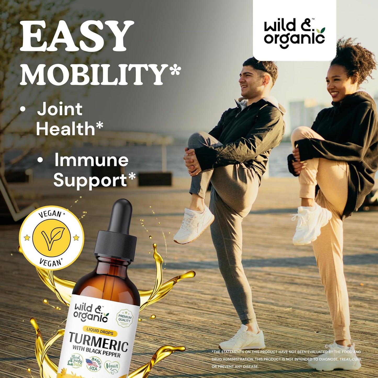 Maitake Mushroom and Turmeric Tinctures Bundle - 2 fl oz Each