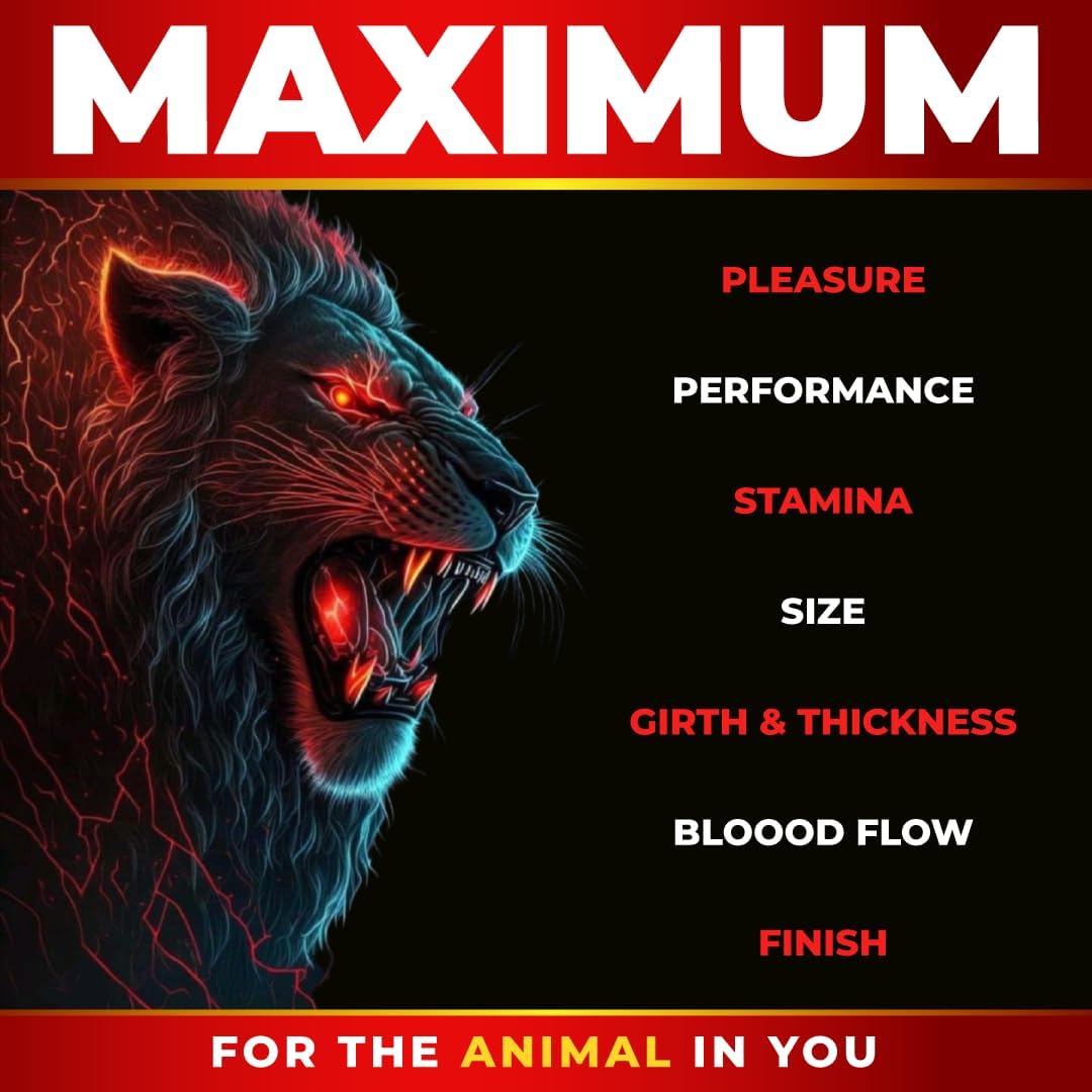 Male Enhancement Supplement for Stamina & Energy Boost - All Natural Ingredients - Last Longer, Increase Size & Strength - 12 Tablets