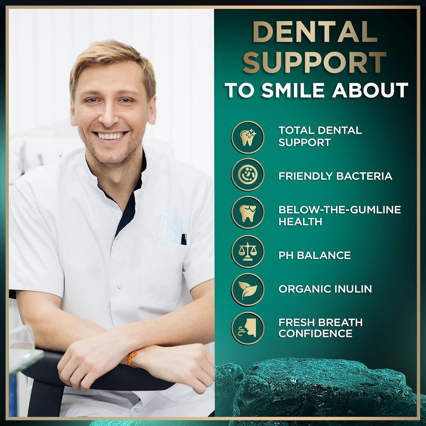 Male Fertility and Dental Probiotics Bundle for Health and Wellness - WILD FUEL