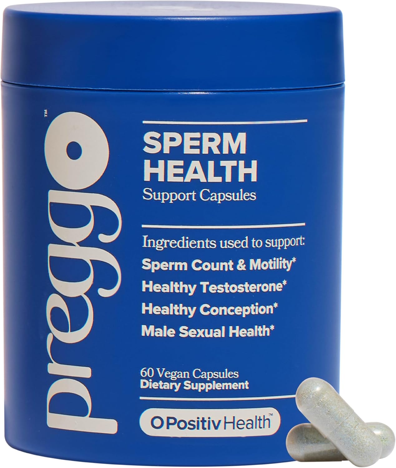 Male Fertility Supplement for Improved Sperm Count & Motility - OBGYN-Formulated Capsules with Tongkat Ali, N-Acetyl Cysteine, Alpha Lipoic Acid - 60 Count