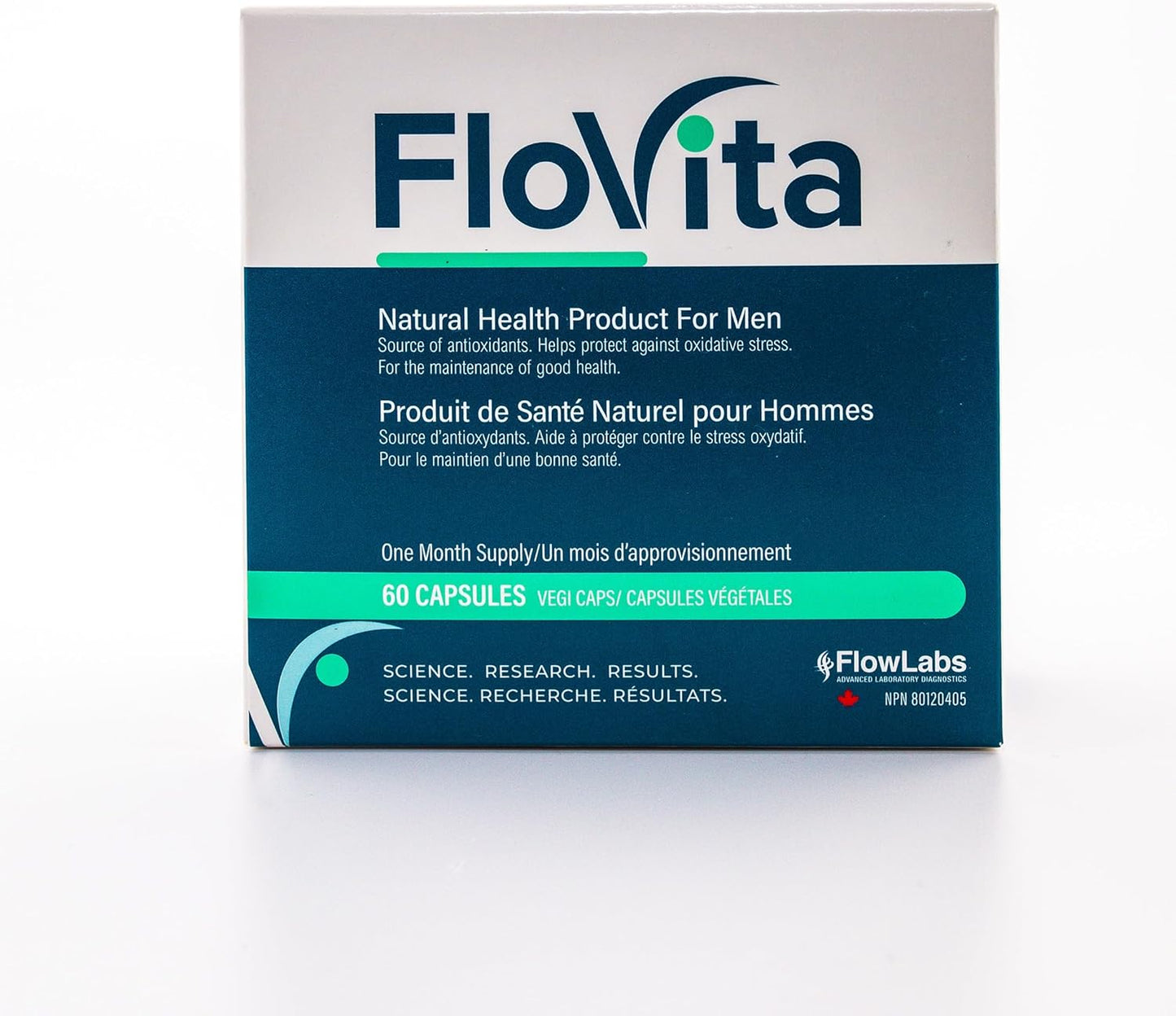 Male Fertility Support Supplement with CO-Q10, L-Carnitine, Vitamin E - 60 Capsules by FloVita