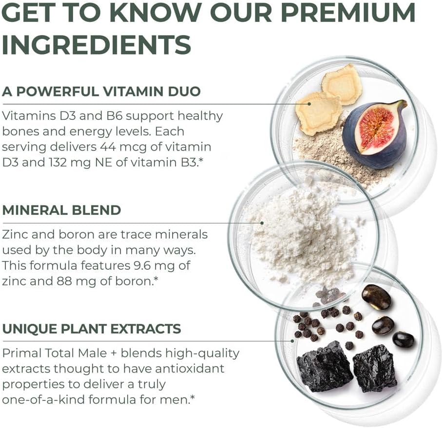 Male Performance Booster 2-Pack with Tribulus Terrestris, Fenugreek, Ginseng, Maca Root, and Horny Goat Weed - 90 Capsules