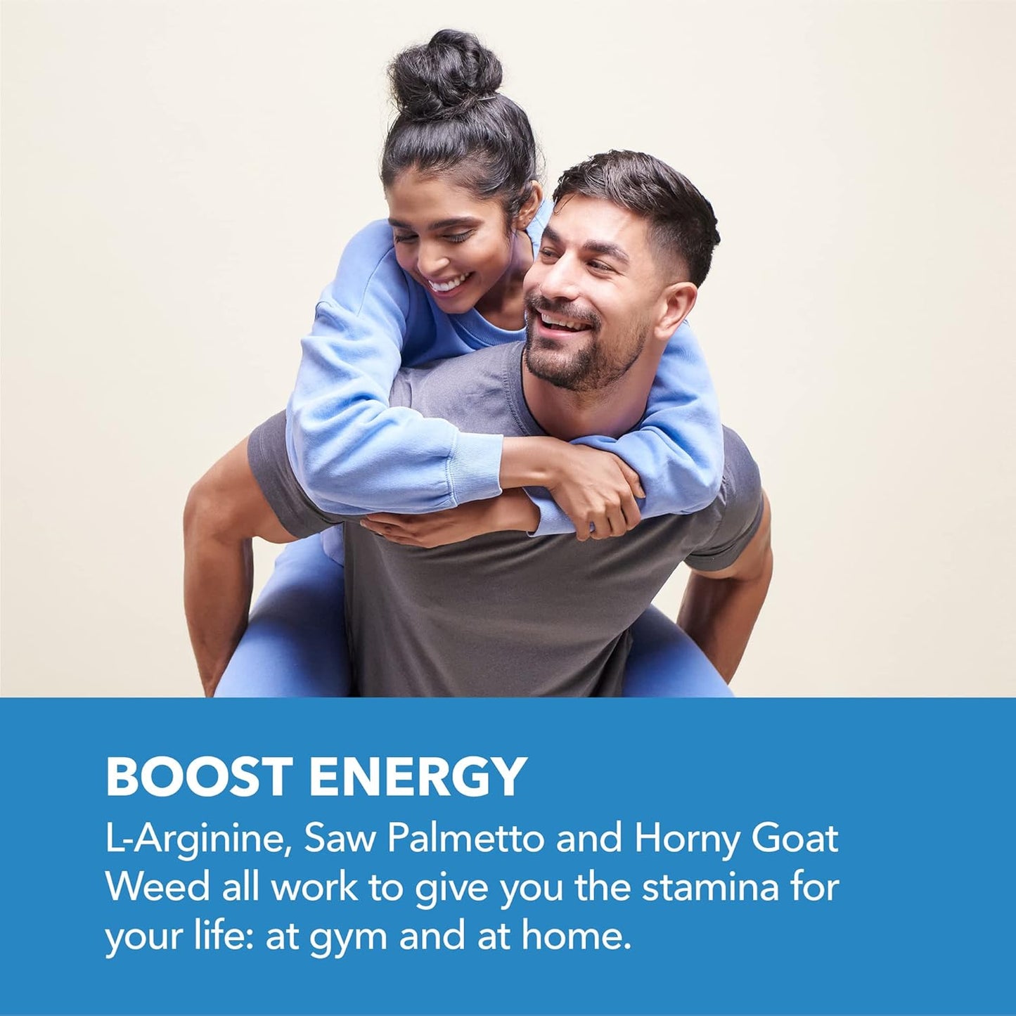 Male Performance & Endurance Bundle: HAVASU NUTRITION L Arginine, Horny Goat Weed, Saw Palmetto Supplement