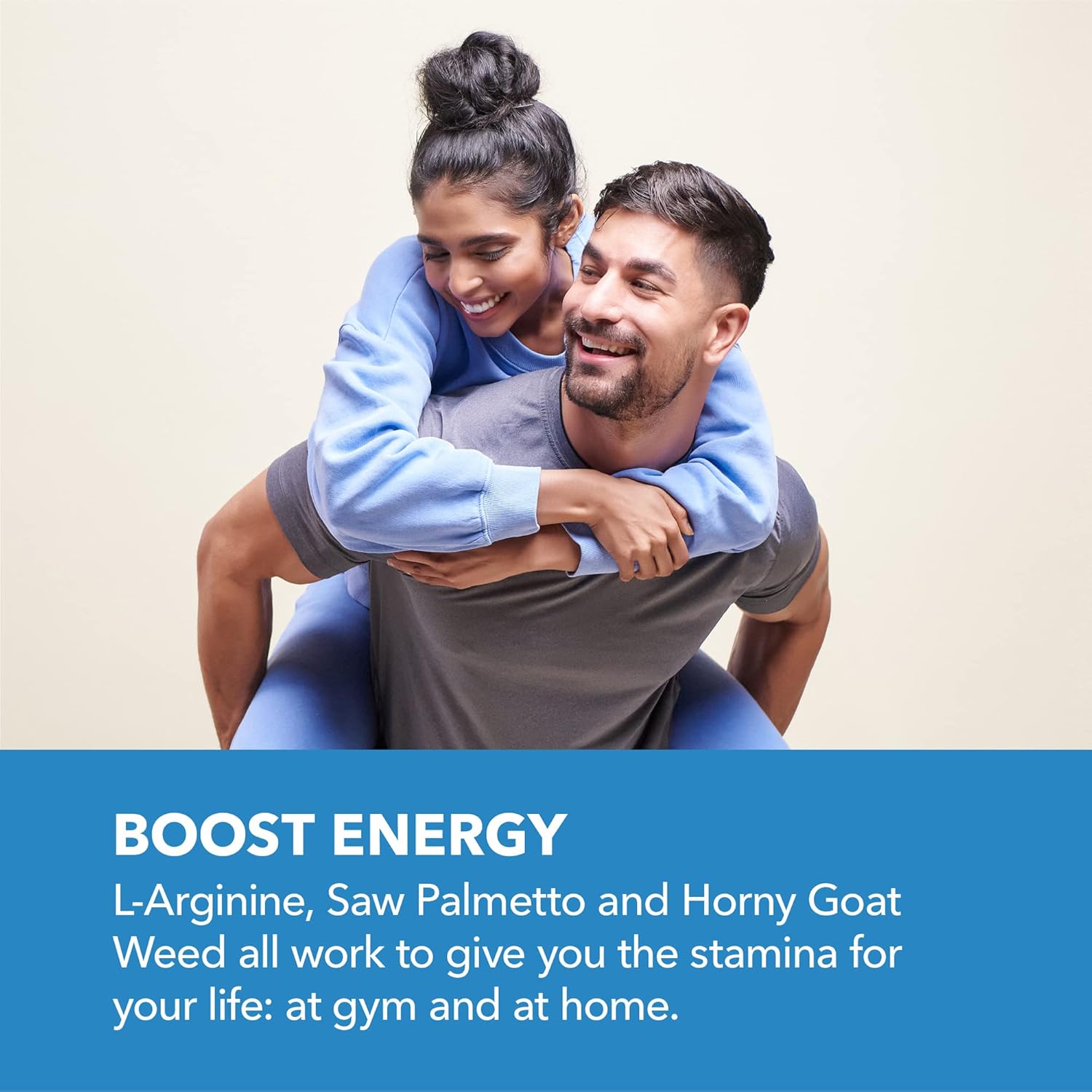 Male Performance & Endurance Bundle: HAVASU NUTRITION L Arginine, Horny Goat Weed, Saw Palmetto Supplement