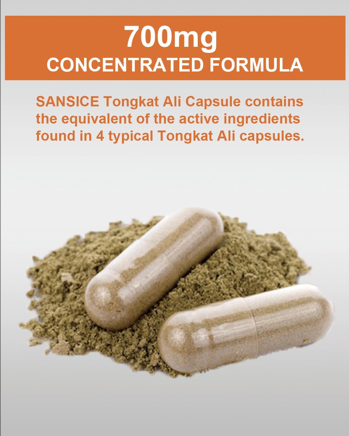 Male Vitality Supplement with Tongkat Ali, Horny Goat Weed, Oryzanol & Colostrum - Hormone, Energy, Strength - 60 Capsules