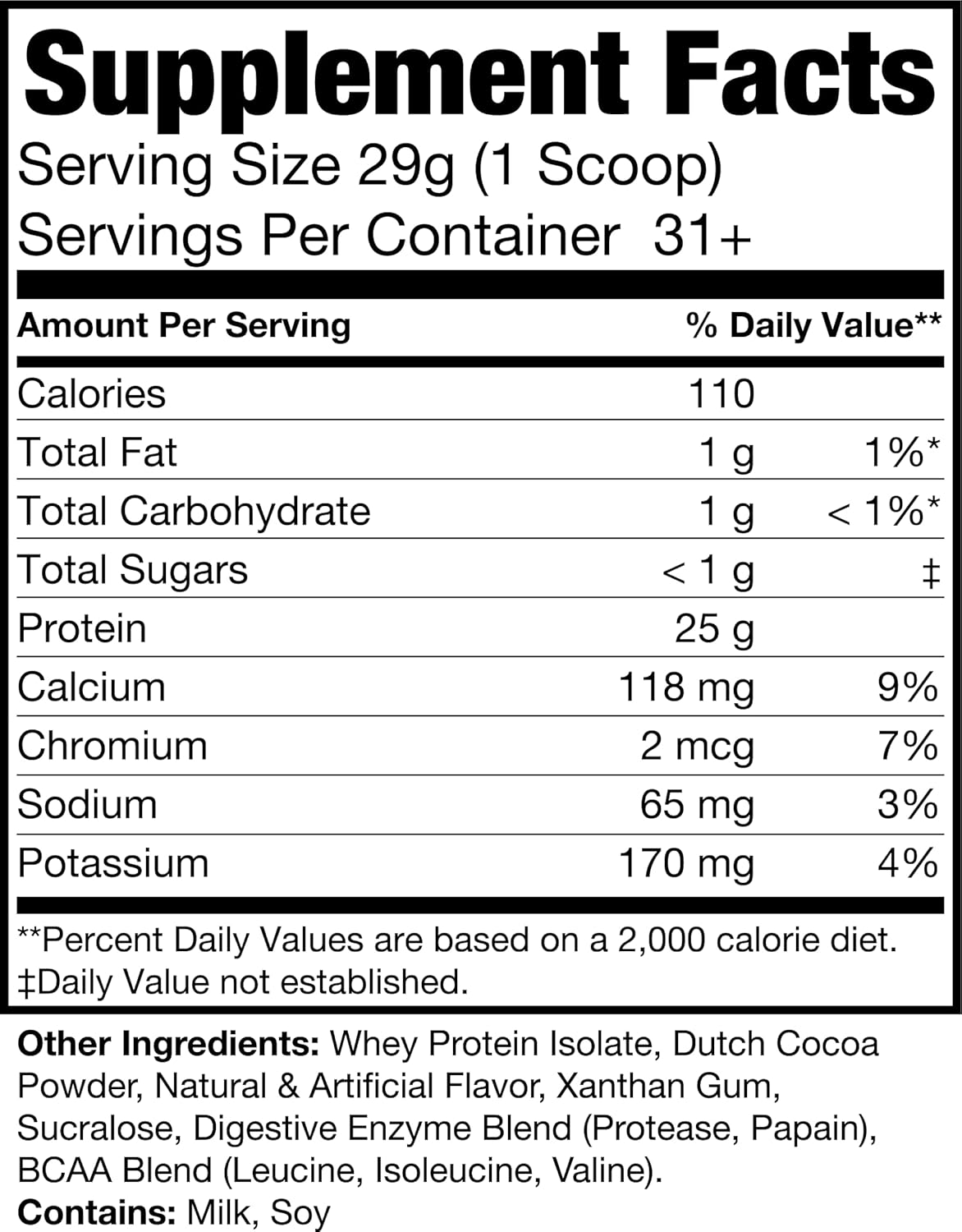 MAN Sports ISO-Protein Chocolate Milk 100% Pure Whey Protein Isolate Powder - 2lb