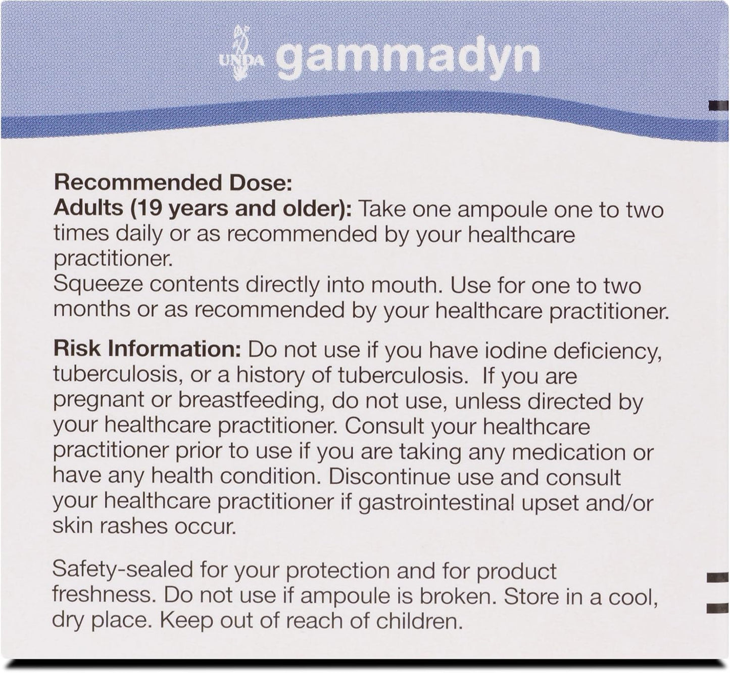 Manganese-Cobalt Oligo-Element Supplement | UNDA GAMMADYN Mn-Co | 30 Ampoules