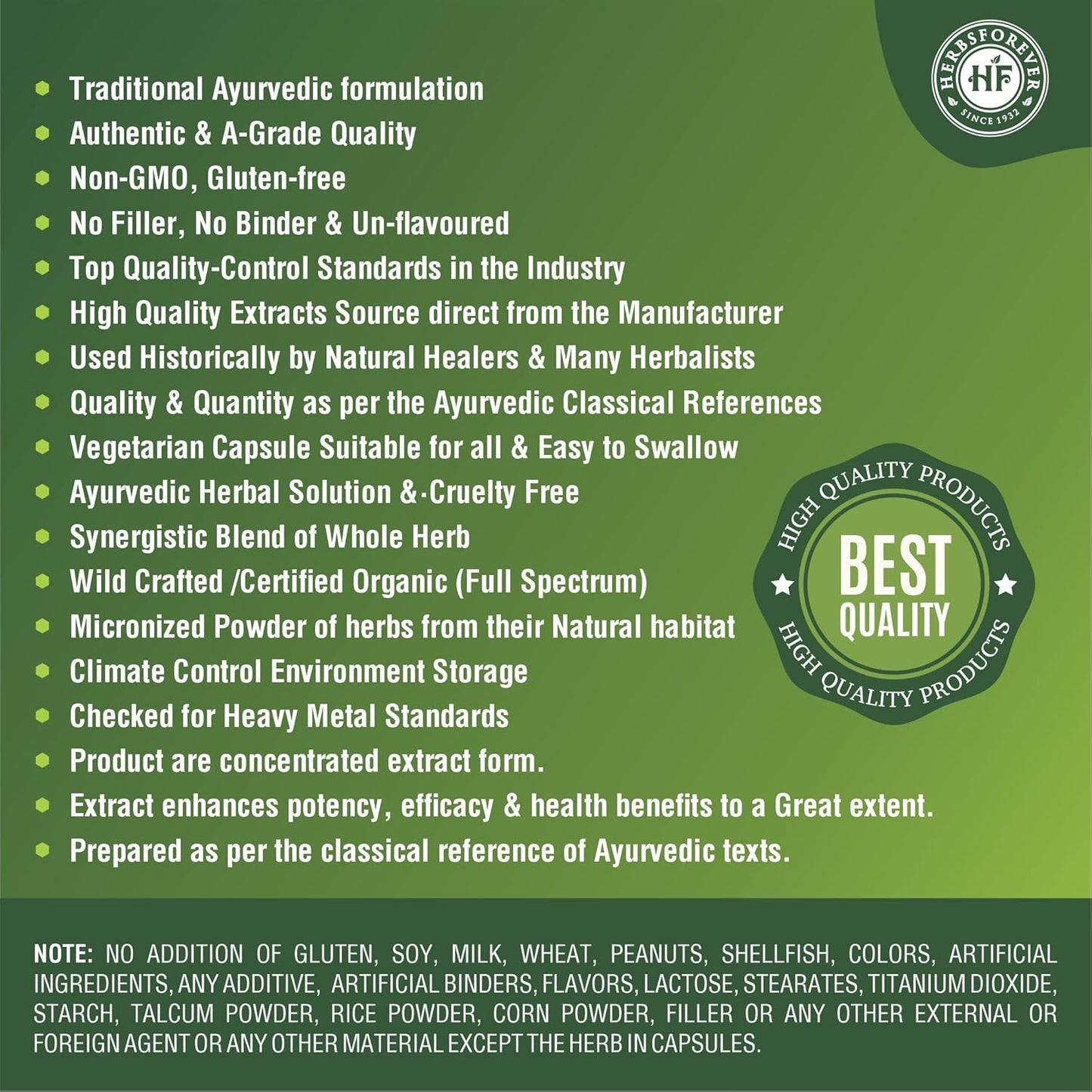 Manjishtadi Kwath Capsules - Ayurvedic Blood Purifier & Skin Itching Support - 90 Vege Capsules - 800mg