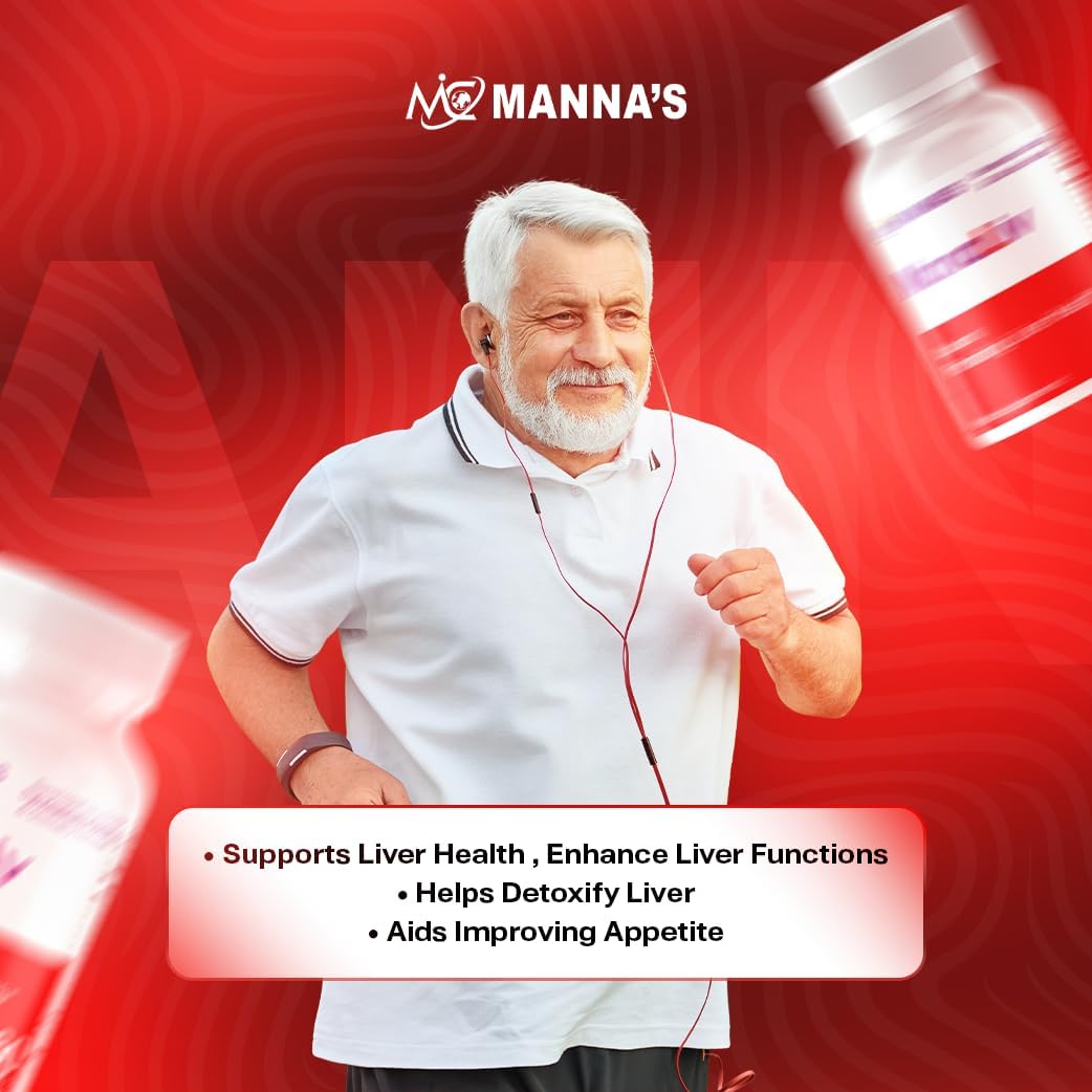 MANNA ManaLiv Liver Health Support Supplement - 60 Tablets