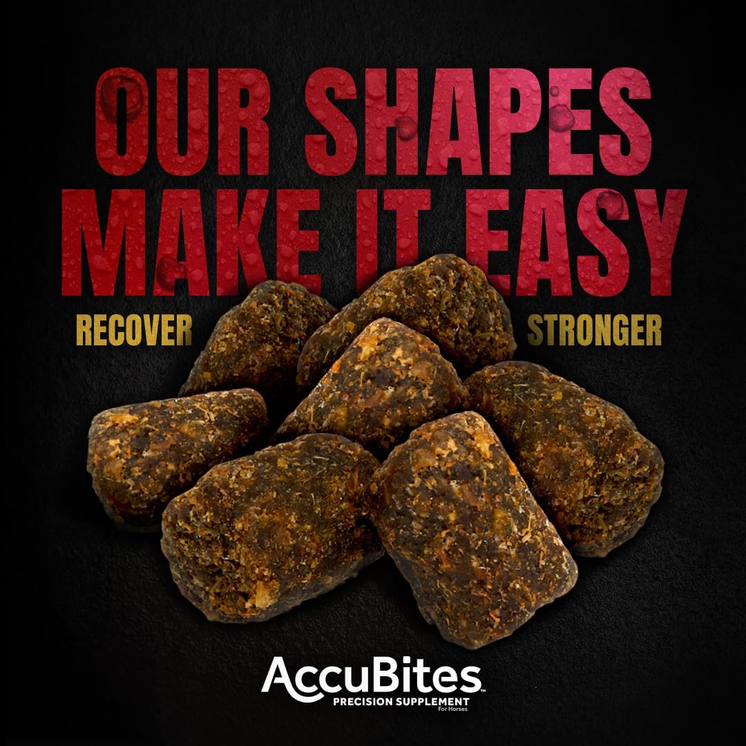 Manna Pro AccuBites Equine Supplement for Hydration, Immune Support, and Overall Health - 1.6 lbs