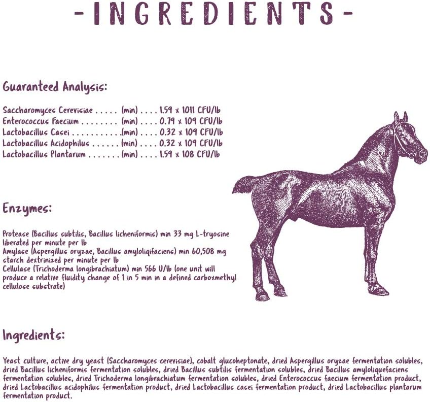 Manna Pro Opti-Zyme Microbial Digestive Supplement for Horses - 3-Pound Container by Manna Pro Corp