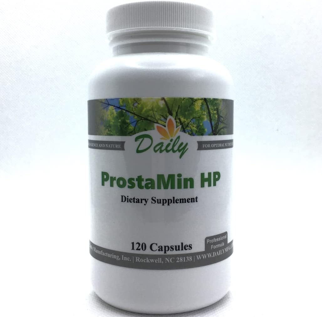Manufacturing ProstaMin HP™: Beta Sitosterol, Pygeum, Reishi Mushroom, Garlic Extract, Curcumin & Zinc