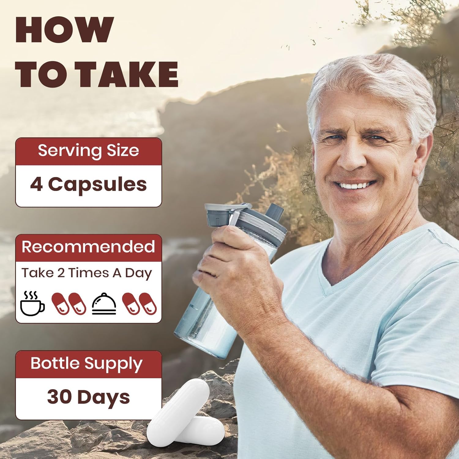 Marafiki Urolithin A Supplement 2000mg with Joint Support Blend - 120 Capsules