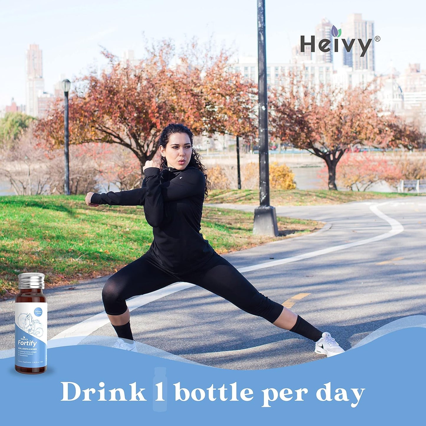 Marine Collagen Liquid Drink for Women - Hair Growth, Skin Repair, Mood & Sleep - 1.69 Fl Oz (Pack of 30) - Supports Joints & Bones