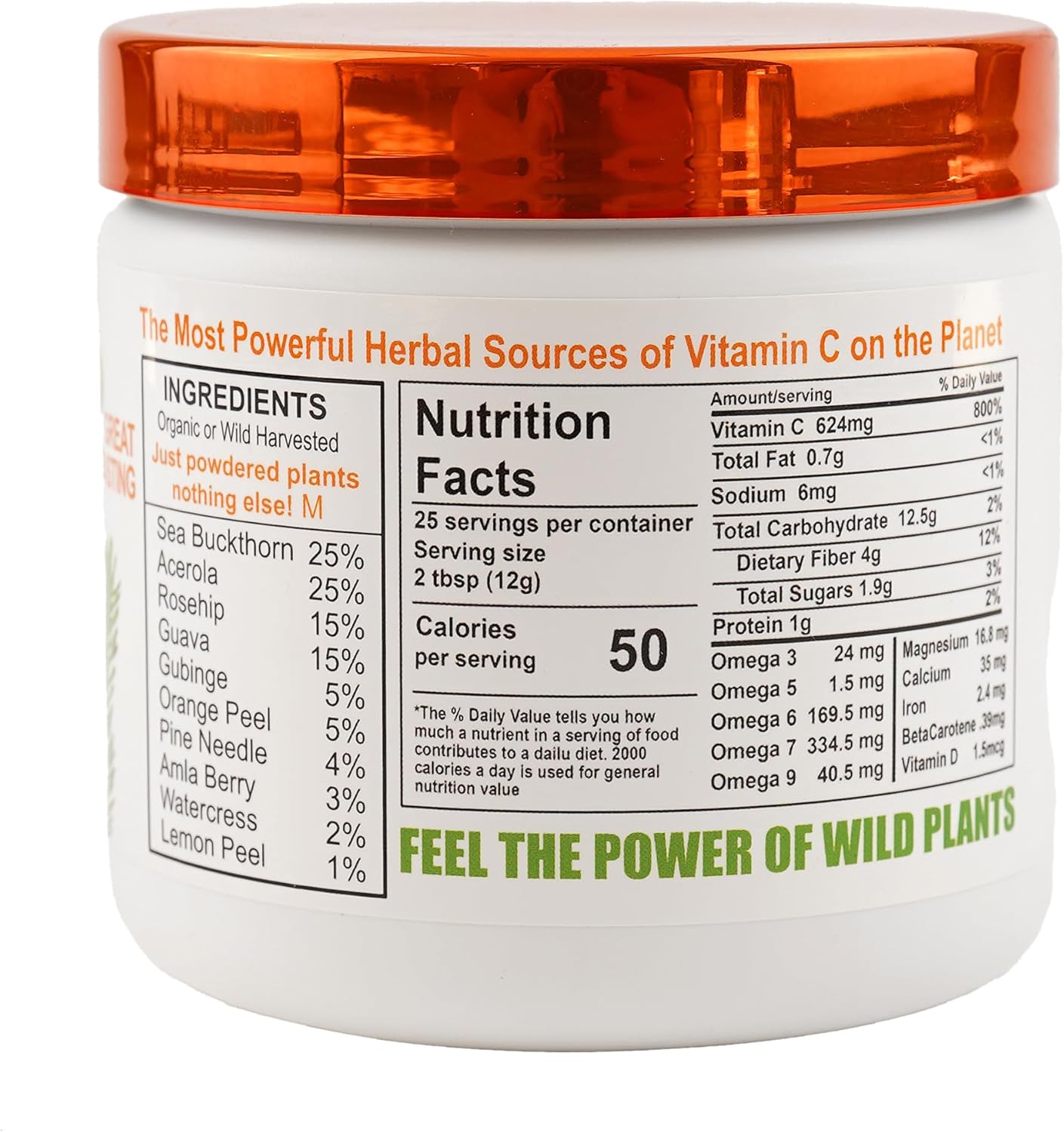 Markus Wild Force Vitamin C Supplement - Immune Boosting Antioxidant Formula