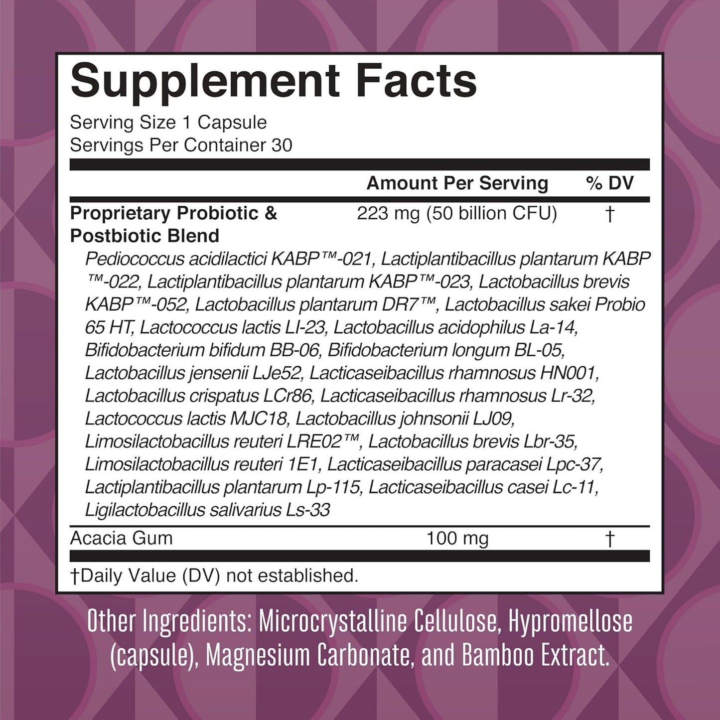 MaryRuth Organics 40+ Women's Probiotic Supplement | 3-in-1 Daily Health | Estrogen Support | 50 Billion CFU | Clinically Tested | Allergen-Free | 30 Count