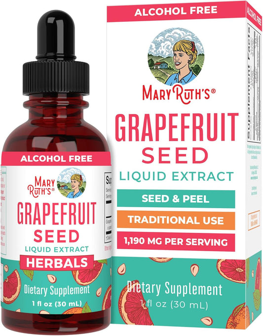 MaryRuth Organics Grapefruit Seed Extract Drops - Herbal Tincture Liquid, Sugar Free, Gluten Free, Vegan - 1 Fl Oz