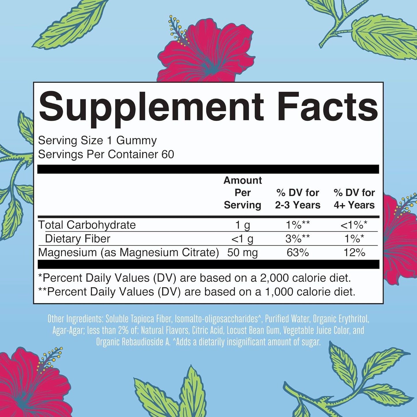 MaryRuth Organics Kids Multivitamin Gummies (Strawberry) and Magnesium Calm Gummies (Hibiscus) | Clean Label Project Verified® | Vegan, Non-GMO, Gluten Free | Promotes Wellness and Sleep
