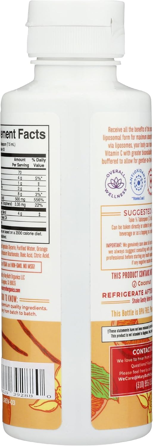 MaryRuth Organics Megadose Liposomal Vitamin C - 7.6 Fluid Ounces