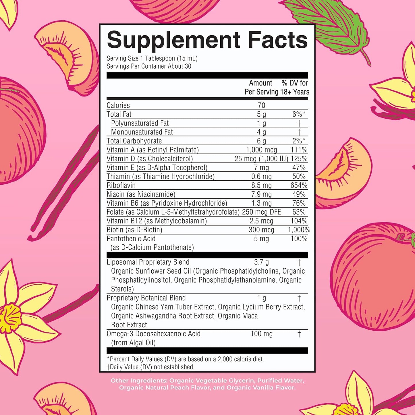 MaryRuth Organics Women's Liquid Multivitamin with Ashwagandha and Methylfolate - Immune Support, Organic, Vegan, Non-GMO - 15.22 Fl Oz