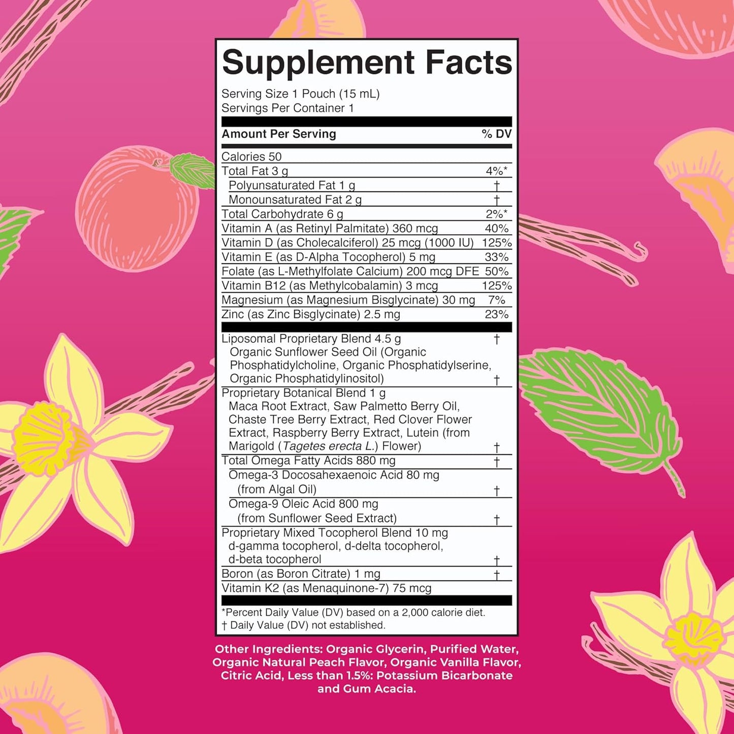 MaryRuth Organics Women's Multivitamin 40: Liposomal Immune Support & Energy Supplement, Sleep Aid - Vegan, Sugar Free, 14 Servings