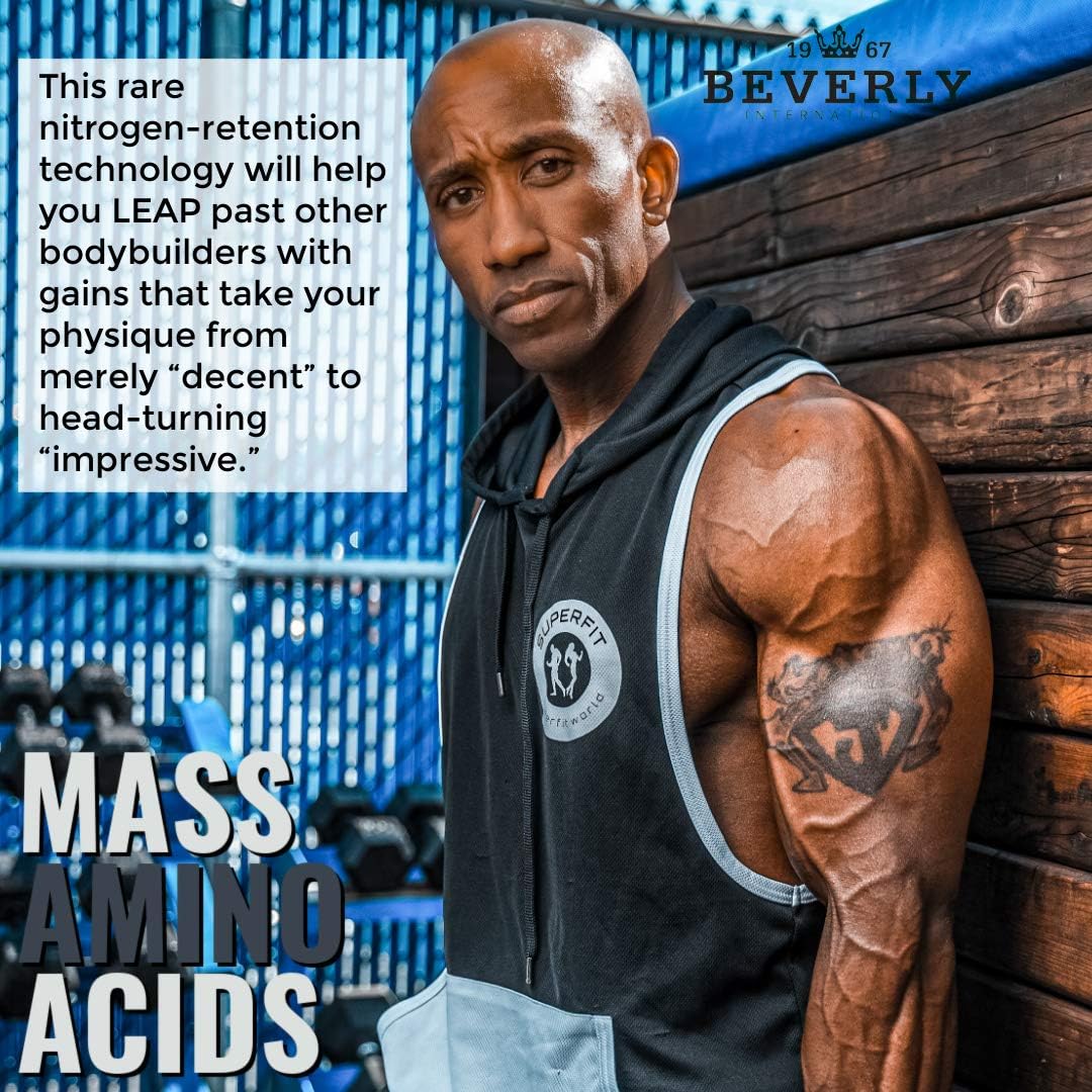 Mass Amino Acids for Muscle Recovery - 500 Tabs, Ideal for Pre-Post Workout and Meal Use