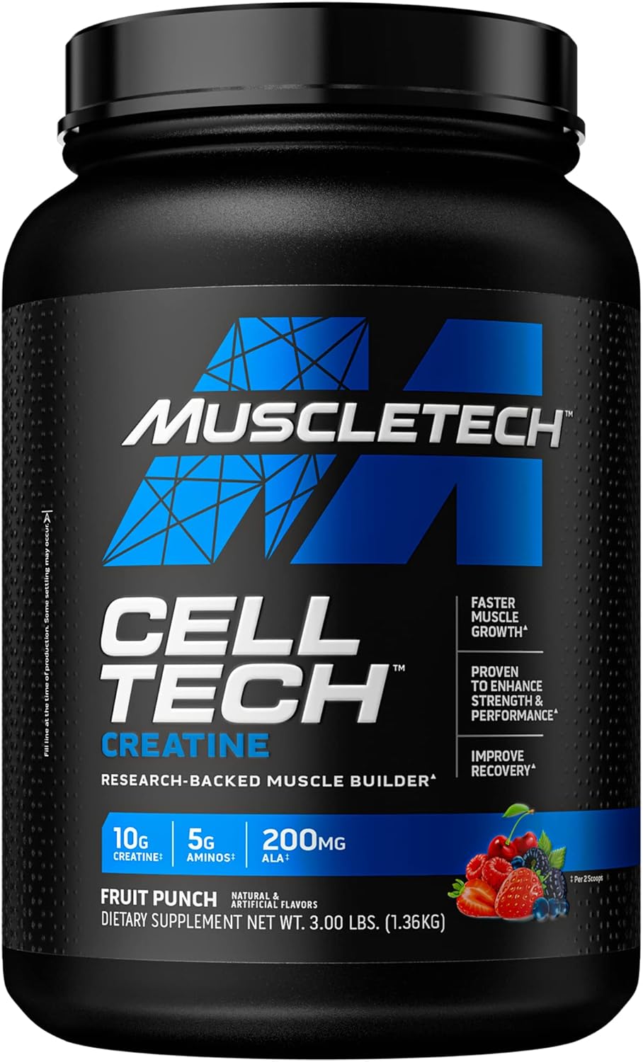 Mass-Tech Extreme 2000 Muscle Builder Bundle - Whey Protein & Creatine Monohydrate Powder for Post Workout Recovery
